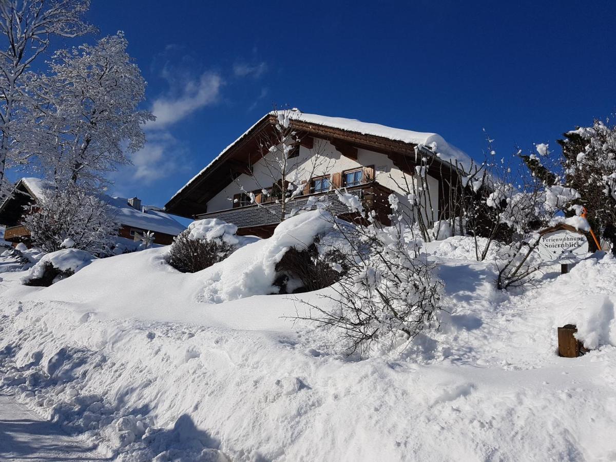 Ferienwohnung Soiernblick Kruen Baernbichl ภายนอก รูปภาพ